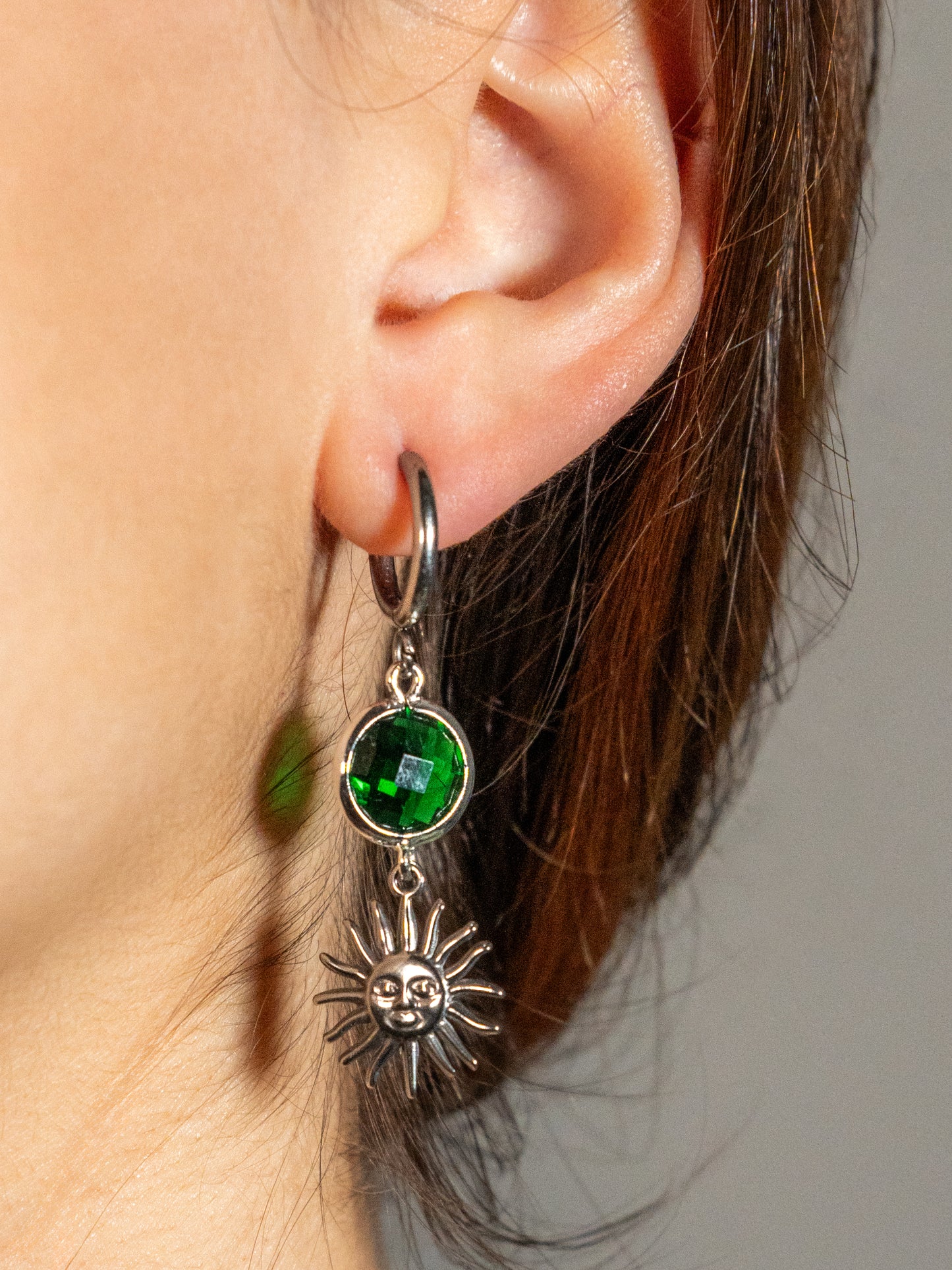 Boucle d'oreille Ilun